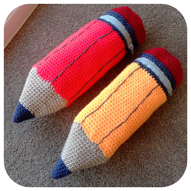 Pencil Shaped Pencil Case