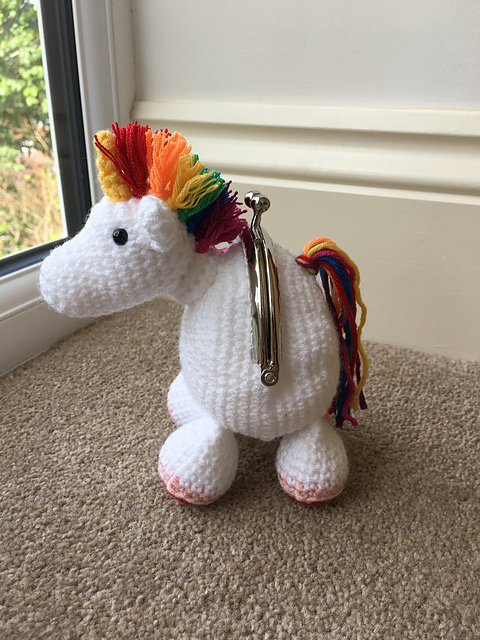 Rainbow Unicorn Coin Purse