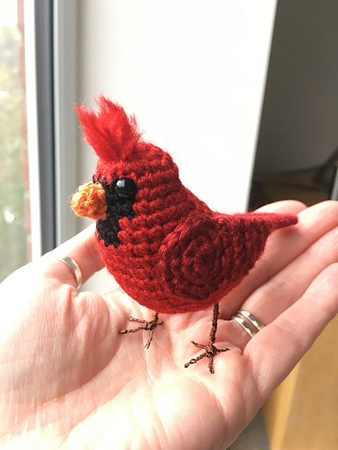 Lifelike Cardinal Bird