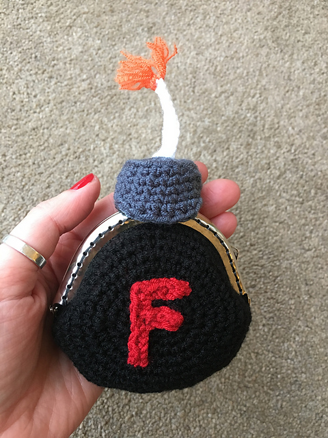 F Bomb Coin Purse