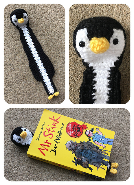 Squashed Penguin Bookmark!