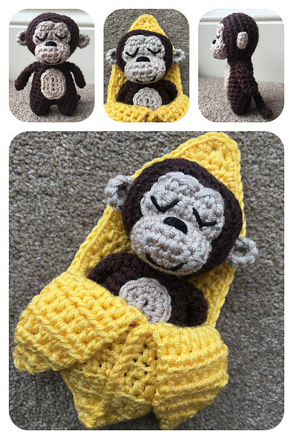 Monkey in a Banana Sleeping Bag