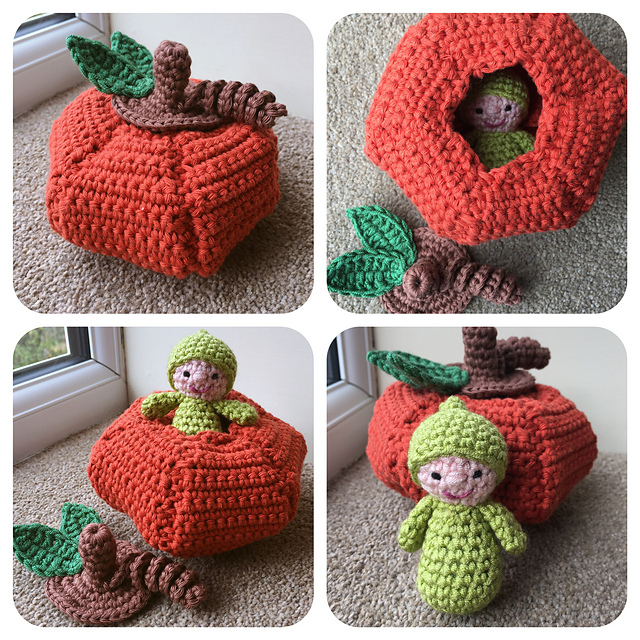 Pumpkin Pocket Pal, Ghost & Poem
