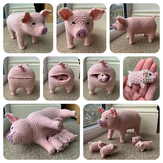 Pig with Piglets