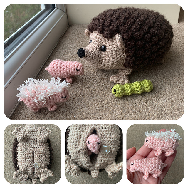 Hedgehog with Hoglet