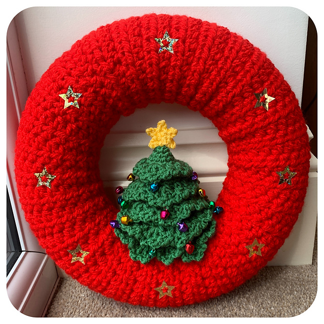 Christmas Tree Wreath