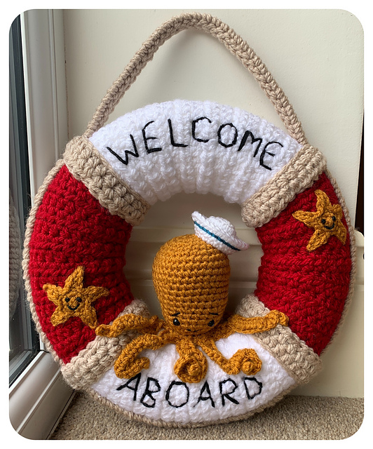 Nautical Octopus Wreath