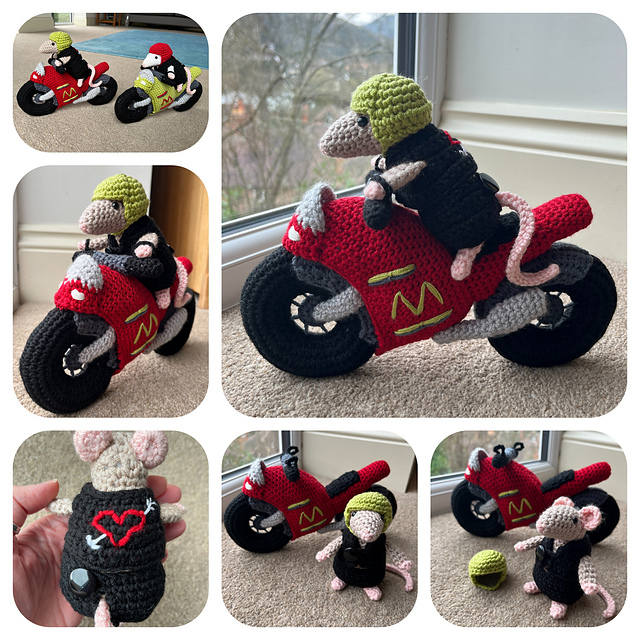 Mouse on a Motorcycle