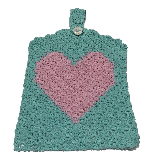 Heart Dishtowel