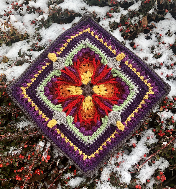 Lady of the Lake 12" Square