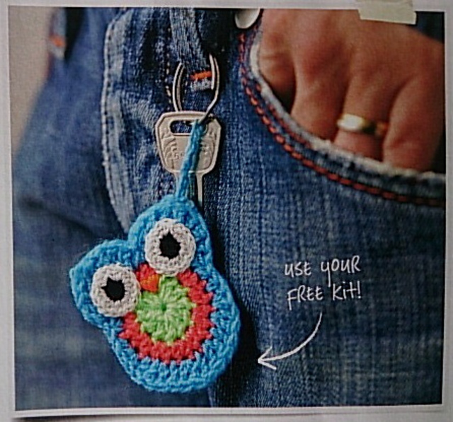 Owl keyring