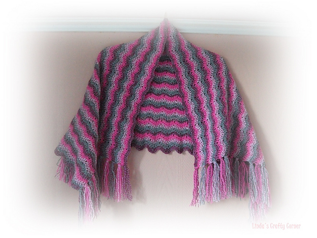 The Gentle Ripple Shawl