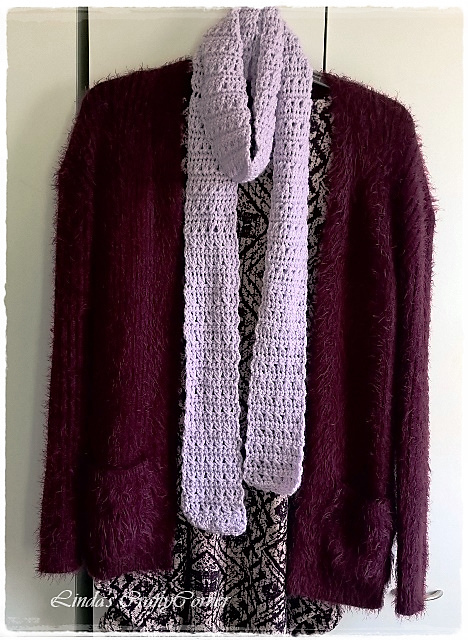 Simple Long Skinny Scarf
