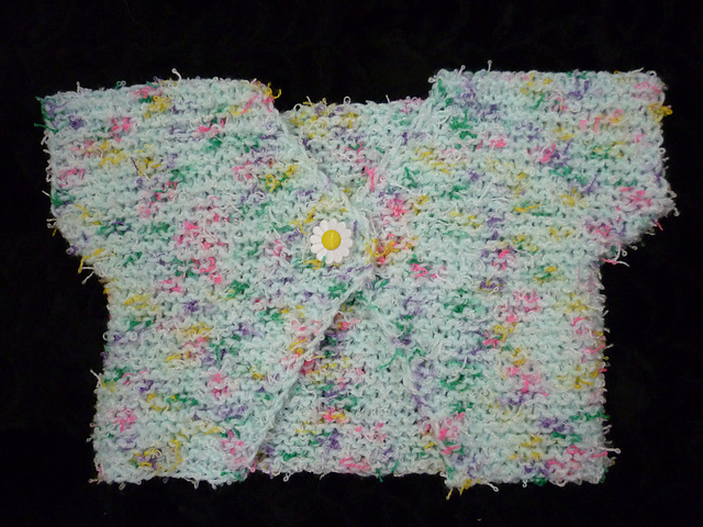 Baby/Child's (or Doll) Garter Stitch Bolero