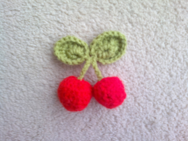 Cherry Brooch