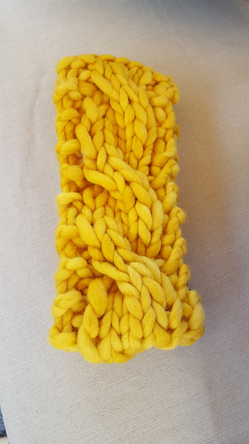 Chunky Cabled Ear Warmer