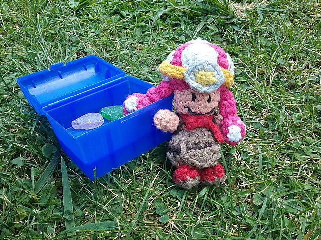 eine Figur ähnlich wie Captain Toadette