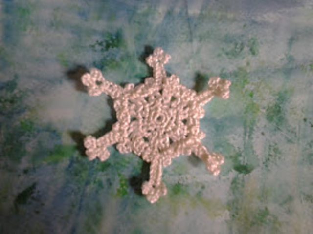 Schneeflocken Adventskalender 4