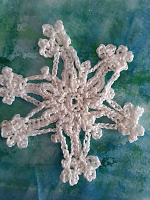 Schneeflocken Adventskalender 6