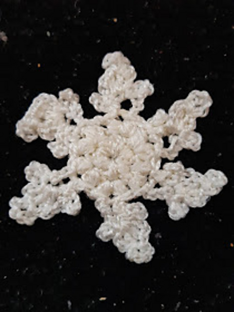 Schneeflocken Adventskalender 7