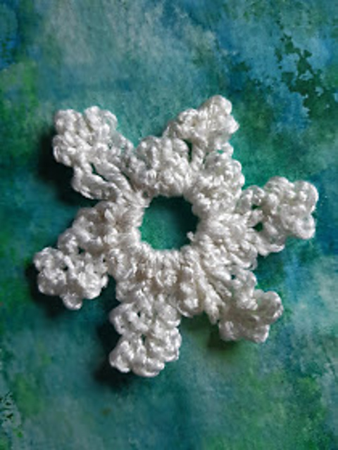Schneeflocken Adventskalender 9
