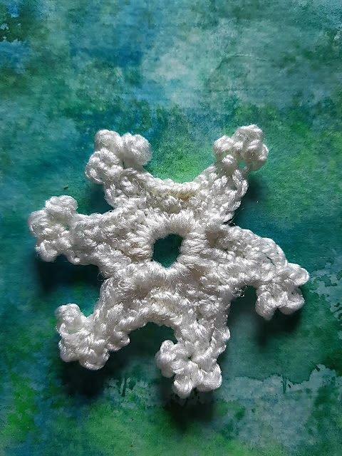 Schneeflocken Adventskalender 14
