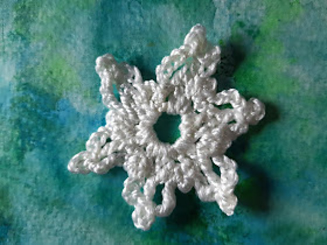 Schneeflocken Adventskalender 15