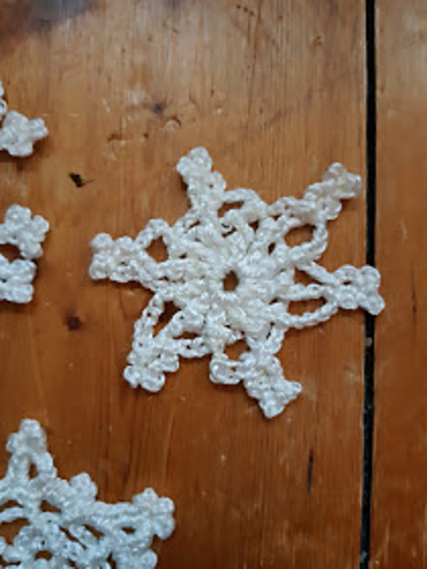 Schneeflocken Adventskalender 16