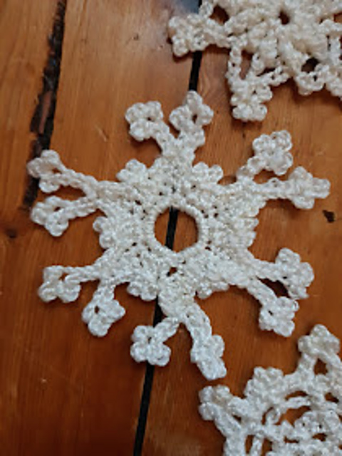 Schneeflocken Adventskalender 18