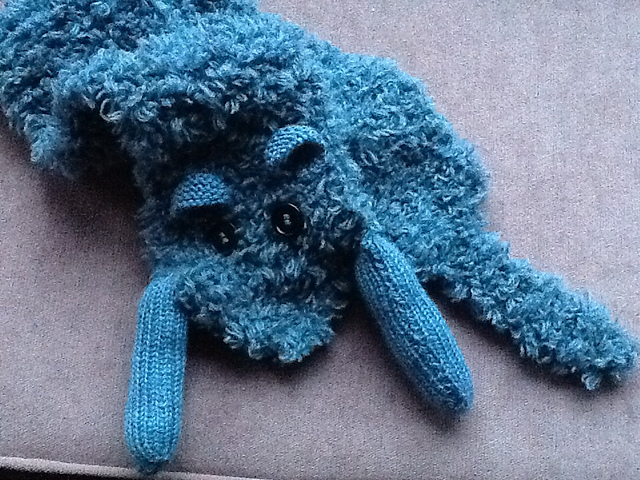 Foxy Fur scarf and mittens