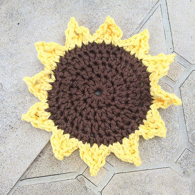Sunflower in the Sun Coaster