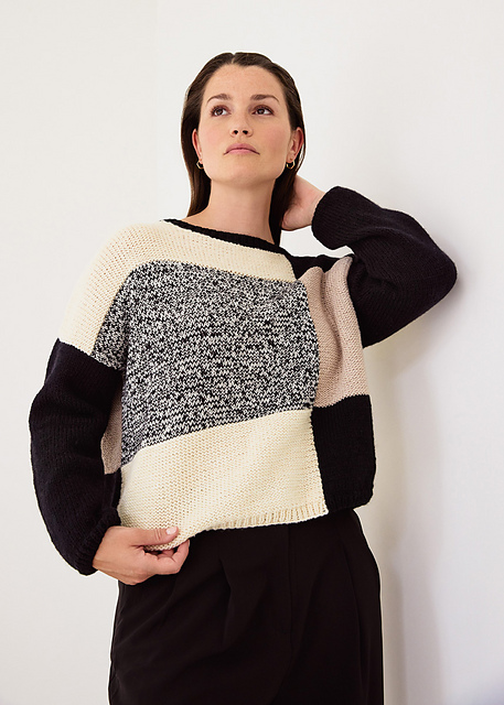 # 02 Colorblock Pullover
