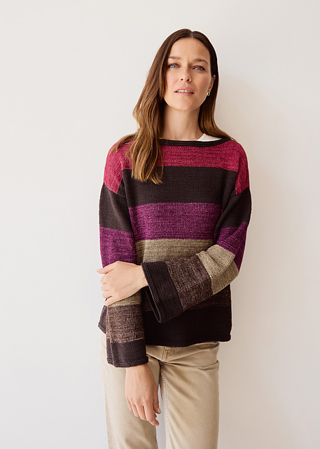 # 04 Pullover mit Streifen