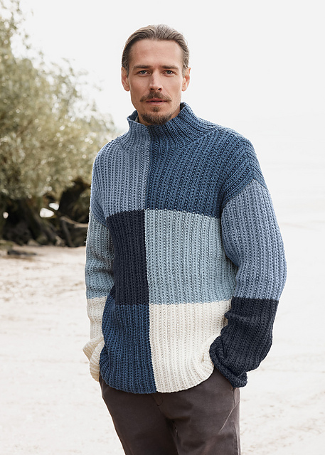 # 48 Colorblock Pullover