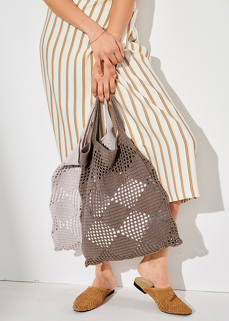 # 02 Tasche in Filettechnik