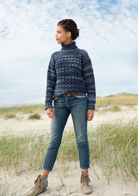 # 03 Gehäkelter Pullover