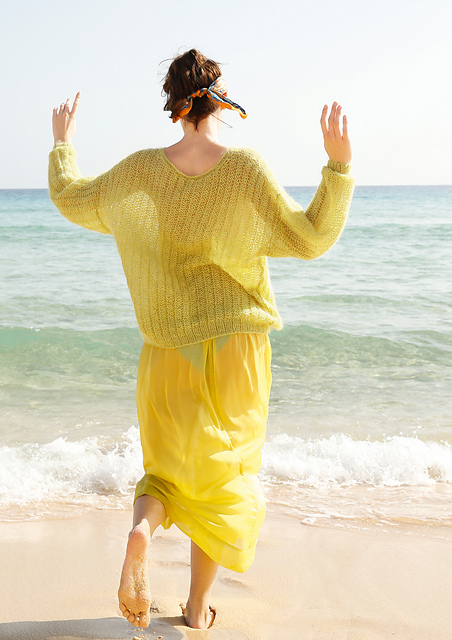 # 09 Pullover mit Strukturmuster