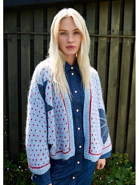 # 06 Jacquard-Cardigan