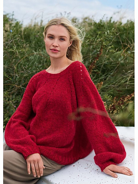 # 14 Rundpassenpullover Airy