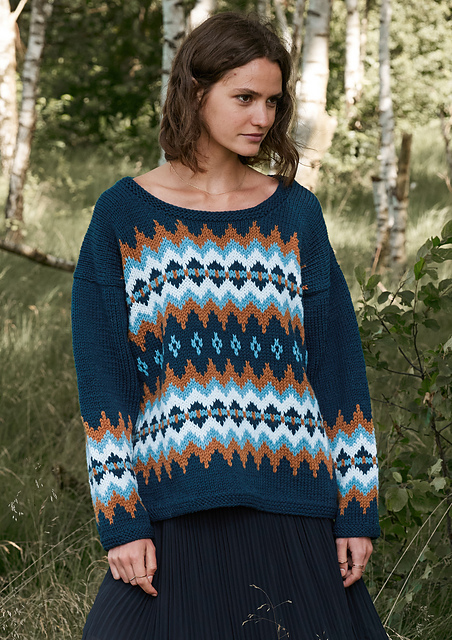 # 18 Pullover Seekante