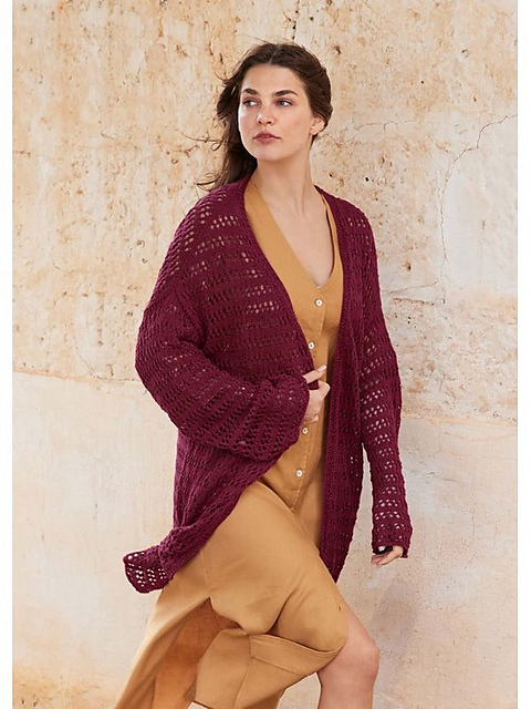 # 37 Top-Down Cardigan Campo