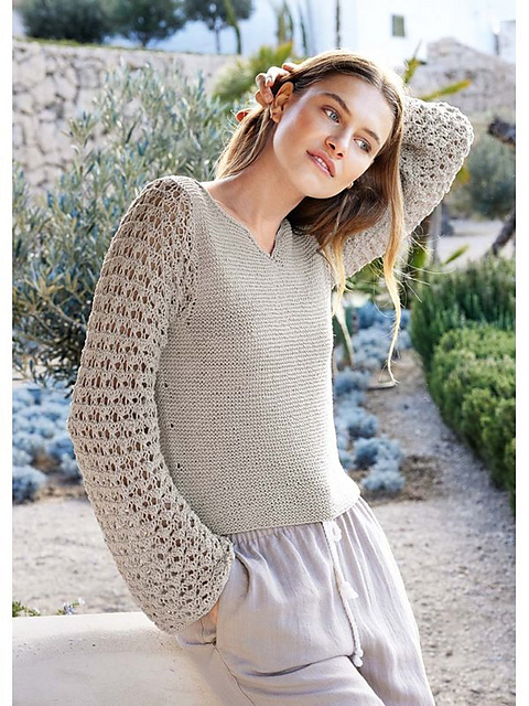 # 48 Pullover Cotton Silk
