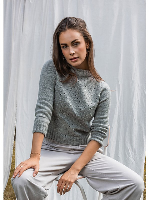 # 38 Top Down Pullover