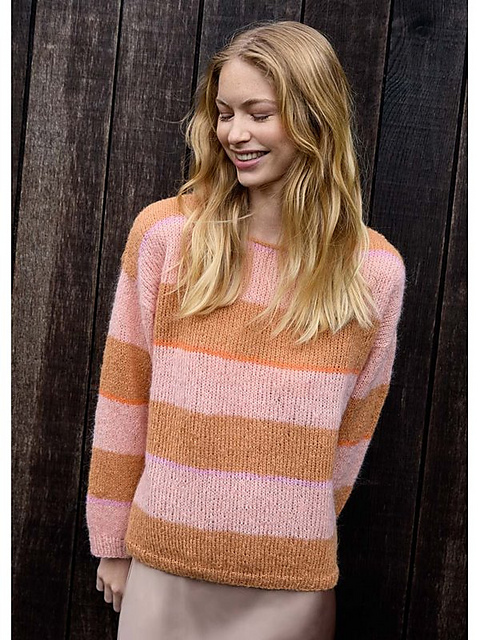 # 27 Pullover glatt rechts