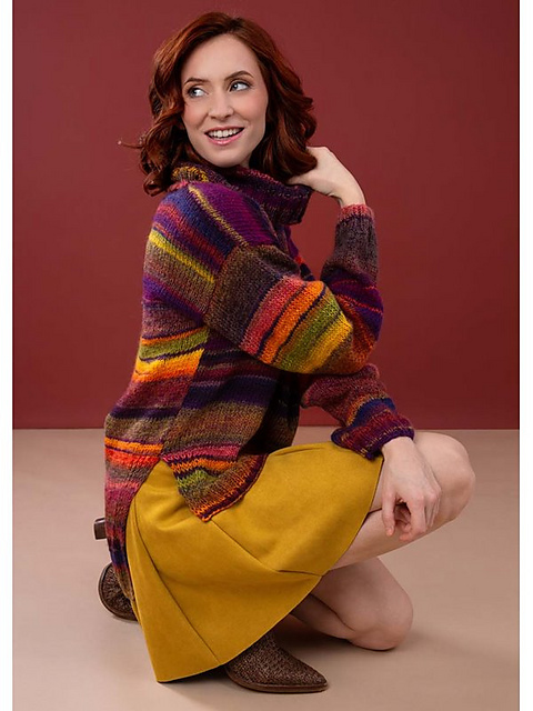 # 08 Rollkragenpullover Cinque Multi