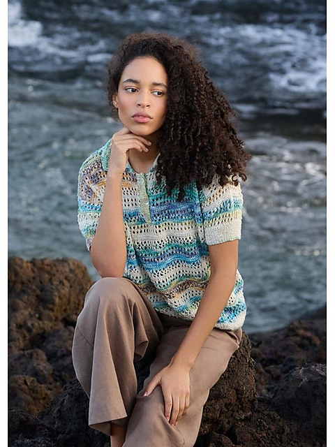 # 02 Poloshirt Gomitolo Hippie