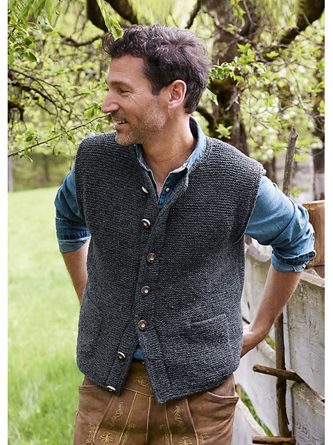 # 06 Weste Landlust Soft Tweed 90