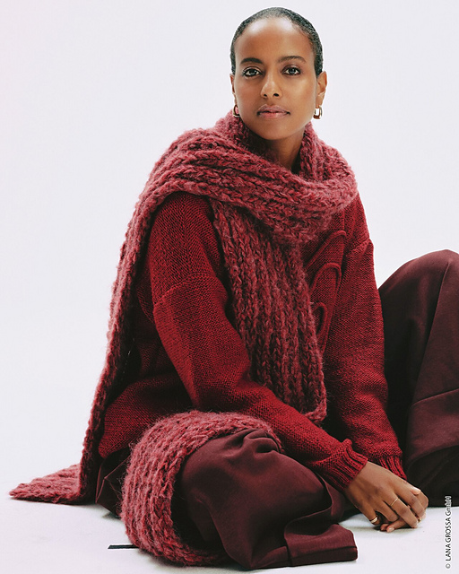 # 10 Schal Lala Berlin Furry & Cool Merino