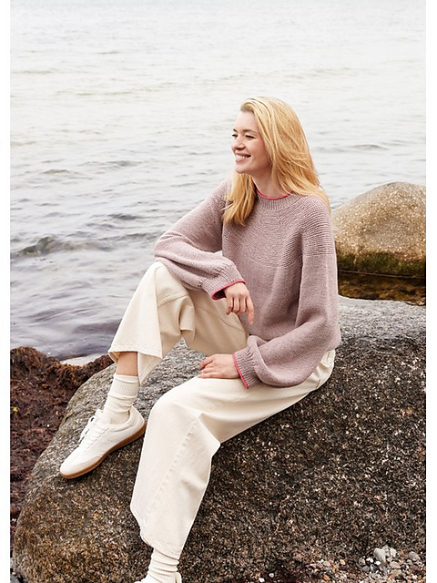 # 31 Top Down Pullover Cool Wool Big