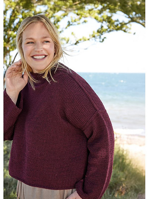 # 44 Oversizepullover Cool Wool Superbig Mélange